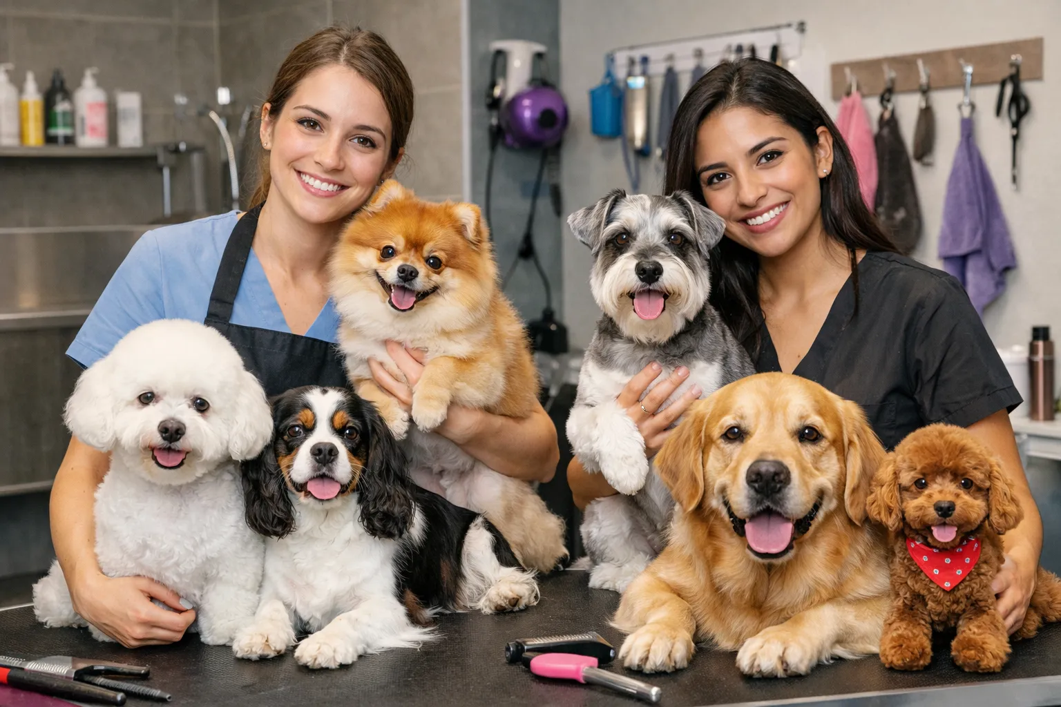 Mimos y cuidado profesional para tu mascota
